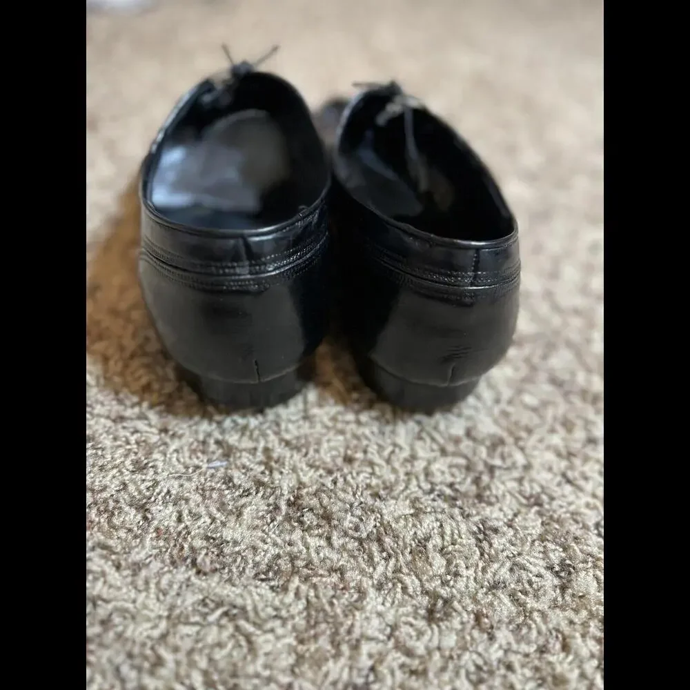 Giorgio Brutini Black Leather Oxford Dress Shoes  Size‎ 12